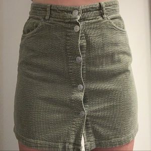 Zara Corduroy Skirt